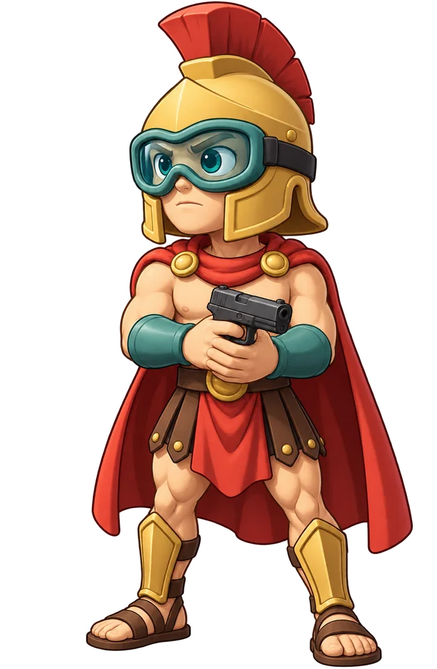 Gladiatore SPQR del softair